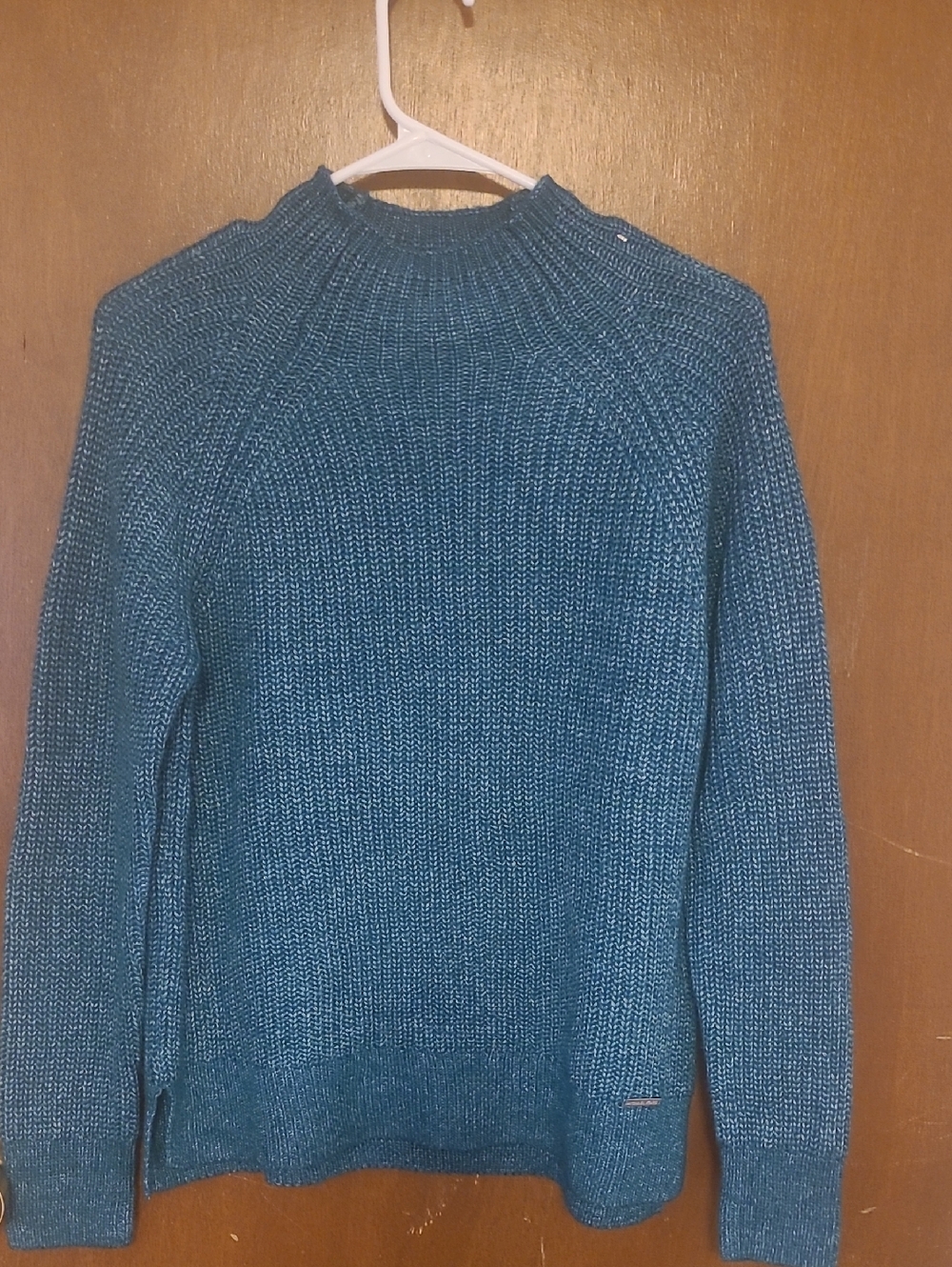 Michael Kors Teal Knit Top